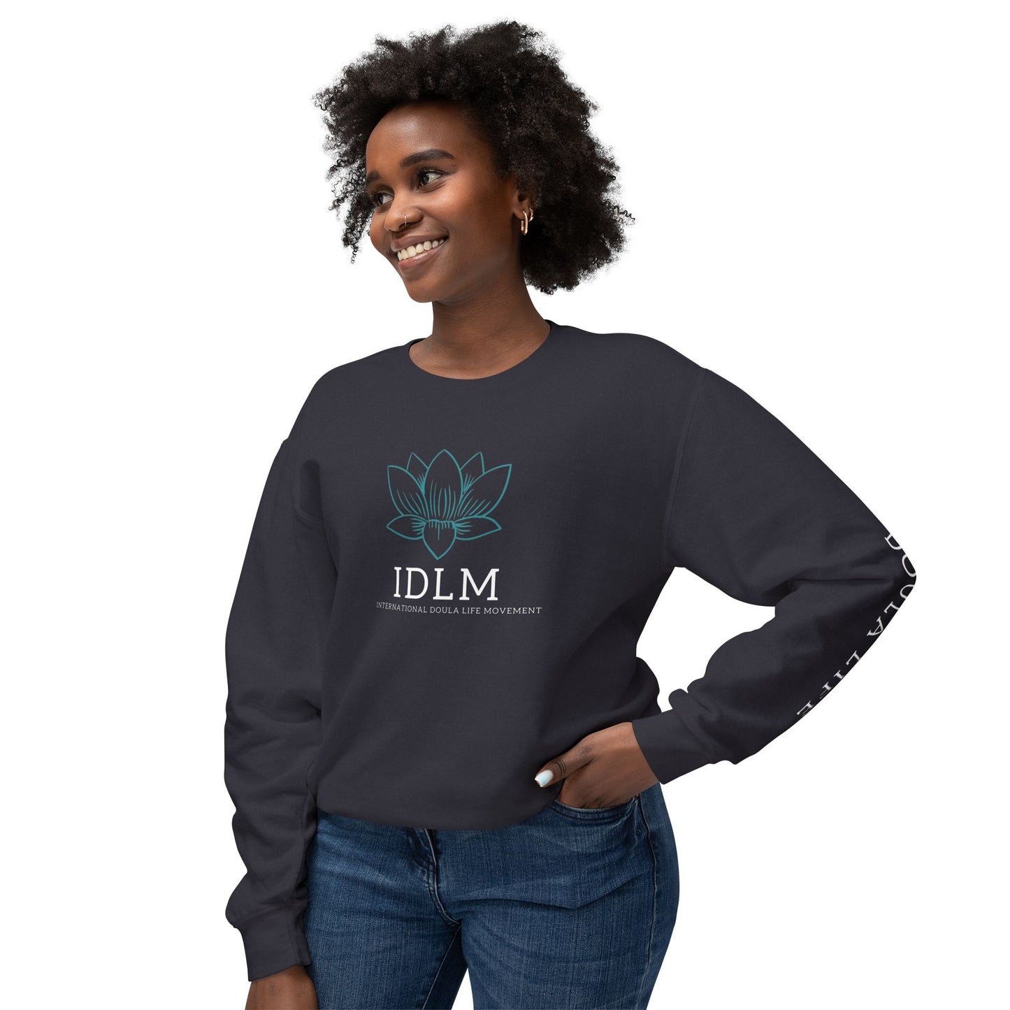 IDLM "Doula Life" Crewneck Sweatshirt