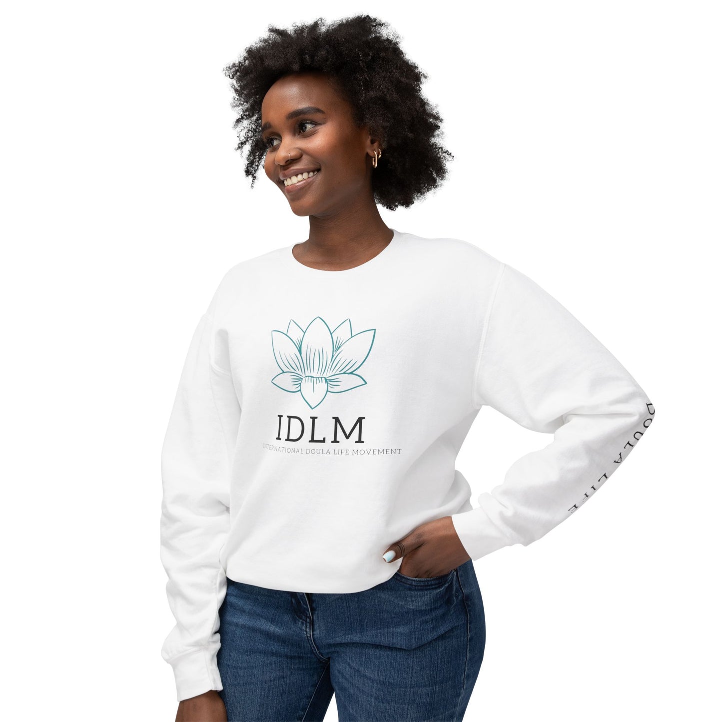 IDLM "Doula Life" Crewneck Sweatshirt