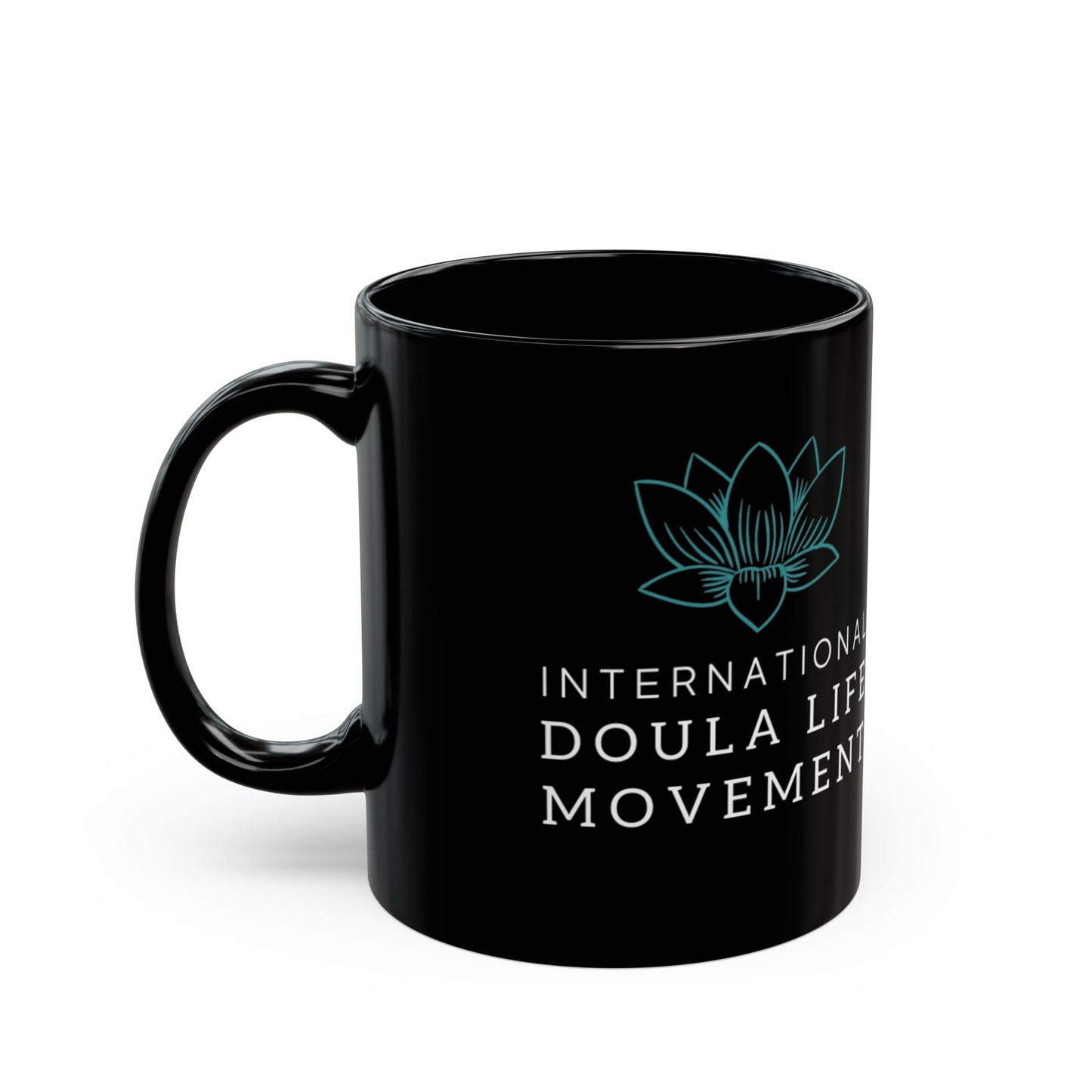 IDLM Black Ceramic Mug